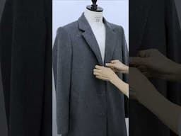 Attaching a Coat Collar #pdfsewingpattern  #sewingtips #sewingtutorial