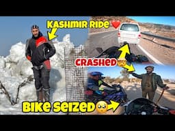 Kashmir ride ka phela he din police na rok leya why?