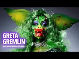 Greta Gremlin Halloween Makeup Tutorial