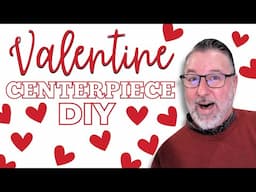 Valentine's Day DIY - Easy DIY - Topiary Centerpiece - #valentinesday @DavesWreaths