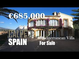 Mediterranean Villa in the Cometa III Residential, Calpe, Spain | 7 minutes drive from the beach