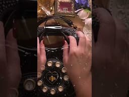 ASMR Vinyl Clock Purse