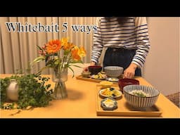 tips of how to use SHIRASU (whitebait) 5 ways | easy home cooking