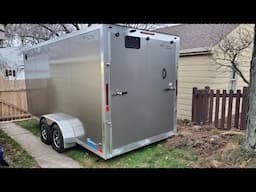 Cargo Trailer Conversion... It Turned Pink!