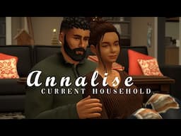 Annalise hosts Thanksgiving + Winterfest Decorating | The Sims 4 | Current Household #13