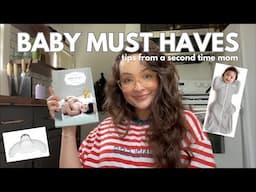 Newborn Must Haves From a Second Time Mom 👀 You Need These