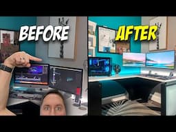 Transforming My Wife's Setup Into Her DREAM Editing Setup! Vlog