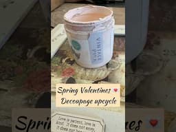 Goodwill thrift flip art for Valentines Day! #goodwillfinds #thriftydecor #homedecor