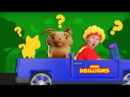 Vroom-Vroom in the Car with Mini DB | D Billions Kids Songs