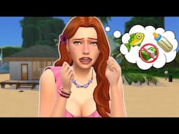 Can my sim raise a baby on a deserted island? // Sims 4 pregnancy storyline