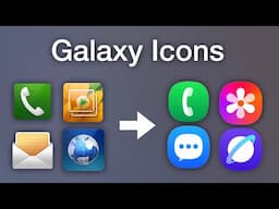 Samsung Galaxy Icons (Android 2.1 - 15)