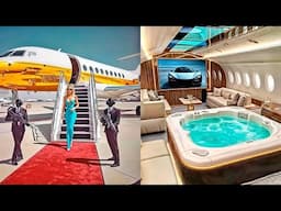 Inside The Luxury Jet Of The Ultra Rich