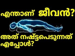 എന്താണ് ജീവൻ? അത് നഷ്ട്ടപെടുന്നതെപ്പോൾ?എന്തുകൊണ്ടത് ഉണ്ടാക്കാൻ കഴിയുന്നില്ല? What is Life?