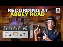 Inside our recording at Abbey Road Studios!