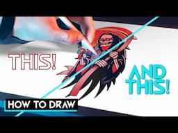 Learn How To Draw The Grim Reaper...And Then Send Him on Vacation!