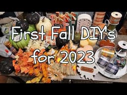 First Fall DIY 2023 | Wreaths and Pumpkins