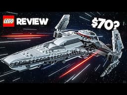 $70 For The New LEGO Sith Infiltrator? | 75383 in Depth Review