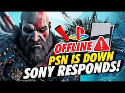 Sony Responds to PlayStation Network Being Down