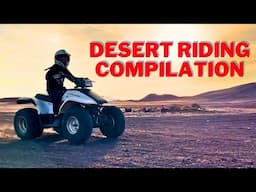 Yamaha Breeze 125s | Riding Berms and Climbing Hills in the Desert