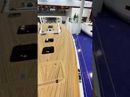 'Solaris Yachts once again showing how to do a pretty cool stand at the Düsseldorf boat show' #yacht