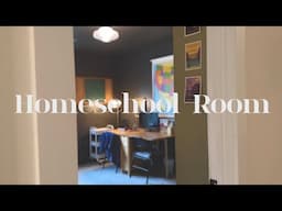 Dark Academia | Homeschool Room Tour