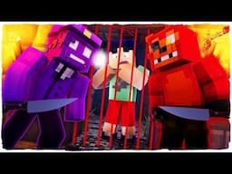 Mango Tango Minecraft - FNAF Prison - PURPLE GUY WANTS TO KILL ME!