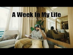 A Week In My Life Living in LA l Routines, Fashion Pickups, Workflow & Home Decor