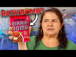 Mexican Moms TRY TikTok Birria