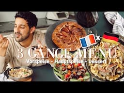 Ich koche ein 3 GÄNGE MENÜ - einfach & lecker: SAMI IN THE KITCHEN EP. 1