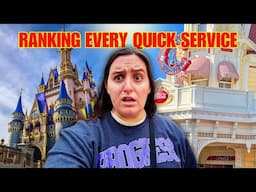 RANKING EVERY QUICK SERVICE RESTAURANT IN MAGIC KINGDOM- Walt Disney World