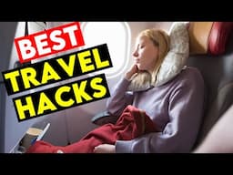 10 GENIUS TRAVEL HACKS For LONG FLIGHTS