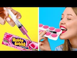 WEIRD WAYS TO SNEAK CANDIES AND MAKEUP || Crazy Ideas and Funny Situations By 123GO! Genius