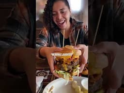 🍔 The BIGGEST Burger in the USA? 🇺🇸 The Thurman Burger! #shorts