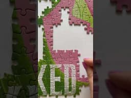 Pink Goes Good with Green! #wicked #puzzle #trending