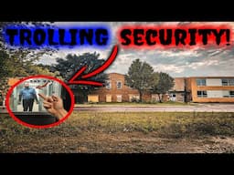 I trolled SECURITY at the GHETTO ABANDONED SCHOOL and THIS happened!