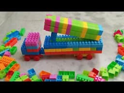 Satisfying DIY Truck/ASMR Building Blocks/block game Lego block#lego #asmr#asmrsounds#buildingblocks