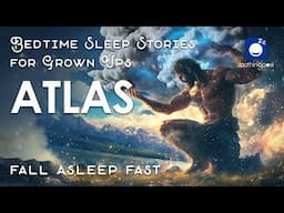 Bedtime Sleep Stories |🔥 Atlas Titan God of Strength 🌎 | Sleep Story for Grown Ups | Greek Mythology