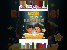 I Can Enjoy Reading! by Alicia Ortego | Children's Book Recommendation #shorts