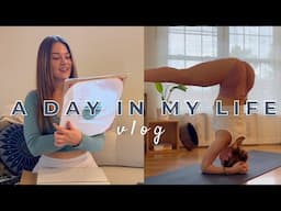 A Day In My Life - Opening New Vinyl, Yoga Practice + More