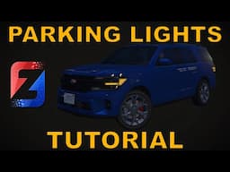 GTA 5 Parking Lights [ZModeler 3 | Tutorials]