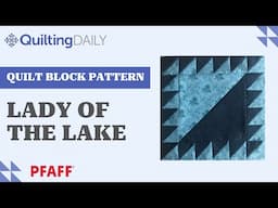 Free Quilt Block Patterns_Lady of the Lake