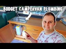 How To Install A Cheap Camper Van Sink & Plumbing System