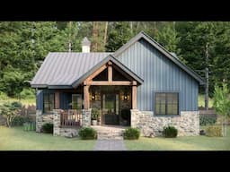 32'x39'(10x12m) This Gorgeous Small House Will Steal Your Heart: STUNNING!