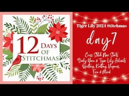 12 Days of Stitchmas: Day 7  - Jolly and Joy