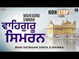 Waheguru Simran - 1 hour Nonstop | Gurbani Shabad Kirtan 2025 | Hazuri Ragi Sri Darbar Sahib