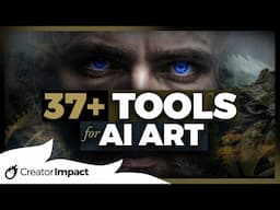 37 of the BEST Tools for AI Art or Midjourney in 2025!