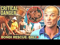 We're Losing Him! Swimmer Suddenly Stops Breathing! | Bondi Rescue: Bali - S1 E6 (FULL EPISODE)