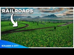 Railroads! - Building A City #127 [Minecraft Timelapse]