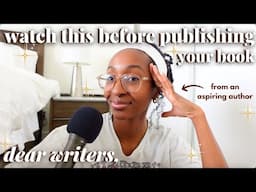 yapping about writing & creating for joy vs money ✍🏽📚💰 being an authortuber but not an author ✨