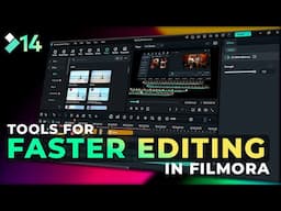 How to Edit Videos Faster with Filmora 14 #AITools #AIediting